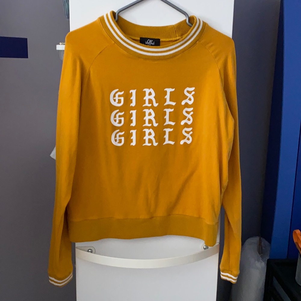 Long sleeved cropped valfre girls girls girls top